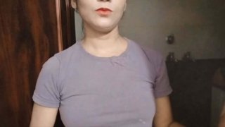 Stepmom caught showering, then hardcore fucking in bathroom - desi bhabhi rough sex