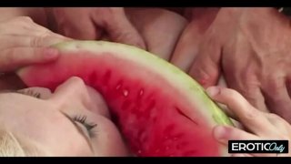 German milf nicky tease demands more at the salon - big tits hardcore action