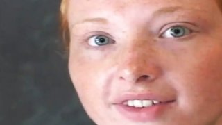 Busty redhead vixen vogel takes double penetration loves jizz